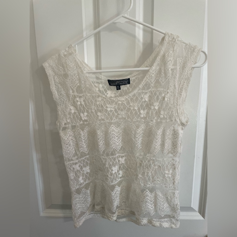 Vintage lace top